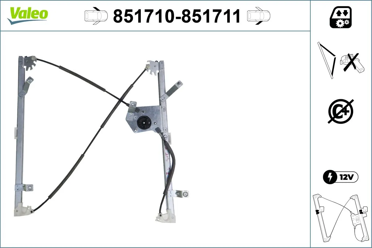 VALEO 851710 Window Regulator