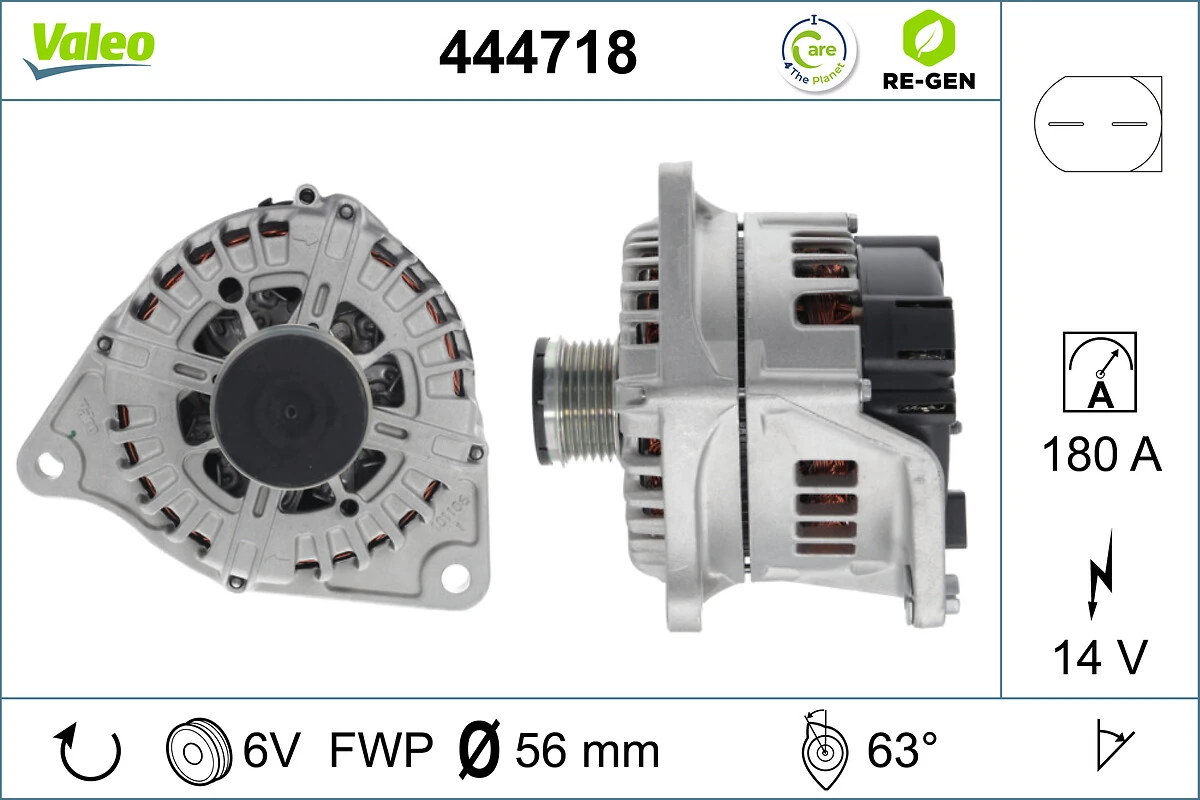 VALEO 444718 Alternator