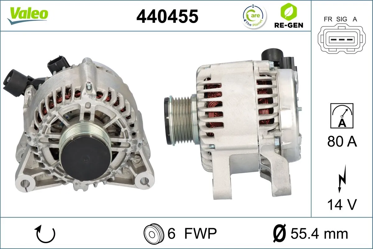 VALEO 440455 Alternator
