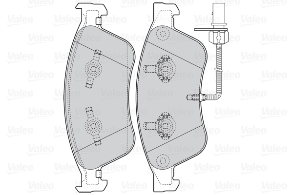Brake Pad Set, disc brake FIRST 302071