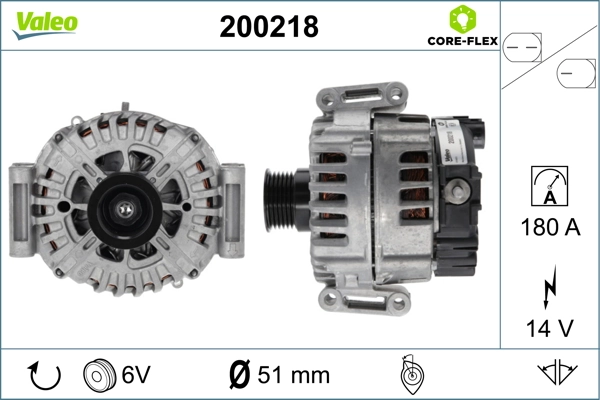 VALEO 200218 Alternator
