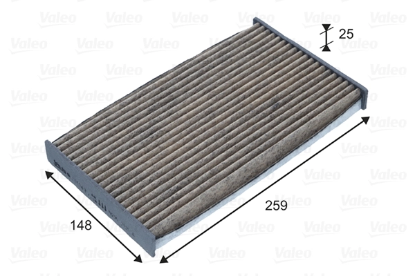 Filter, cabin air VALEO PROTECT MAX 701049