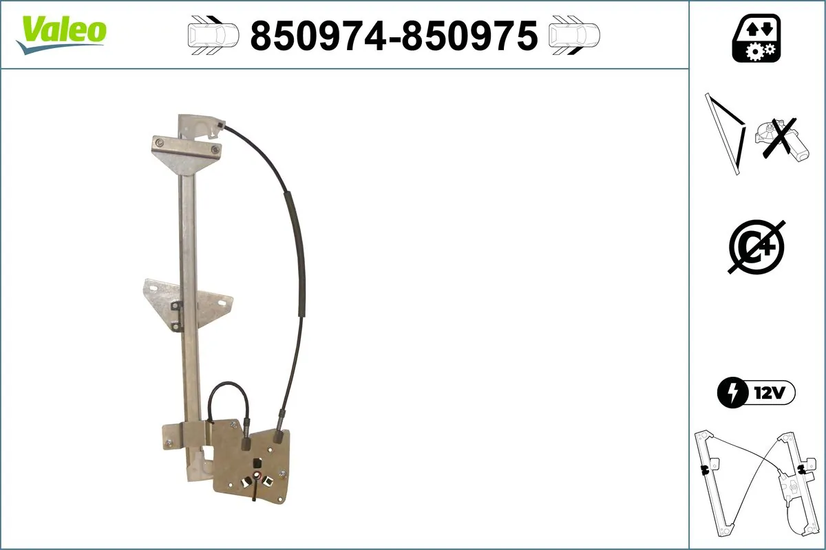VALEO 850974 Window Regulator