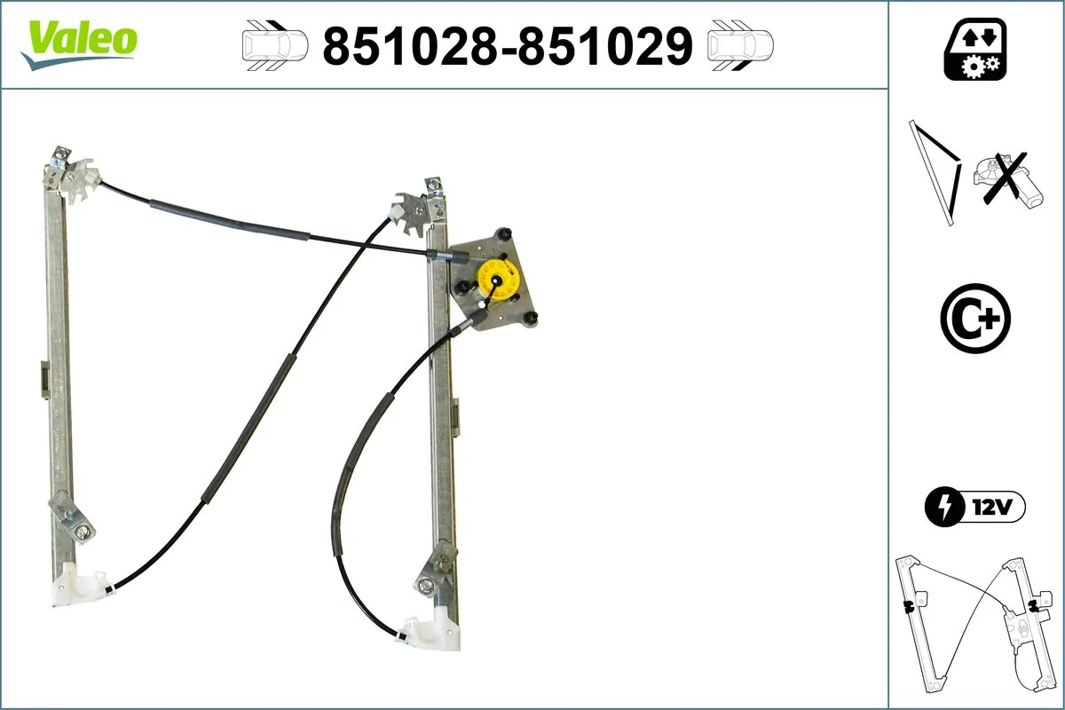 VALEO 851028 Window Regulator