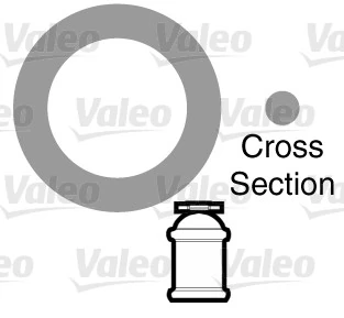 Gasket, coolant pipe 509169