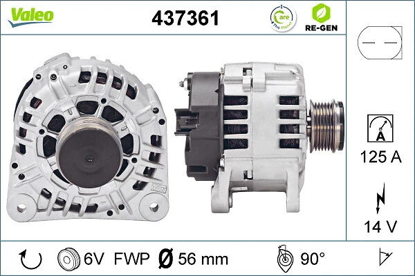 VALEO 437361 Alternator