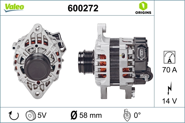 VALEO 600272 Alternator