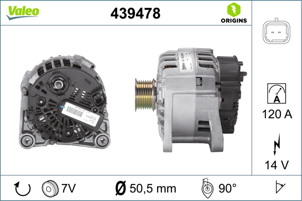 VALEO 439478 Alternator
