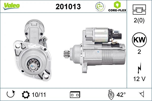 VALEO 201013 Starter