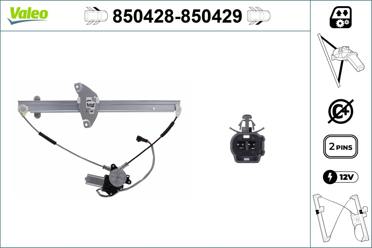 VALEO 850428 Window Regulator
