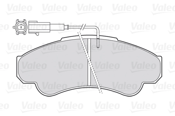 Brake Pad Set, disc brake FIRST 301569