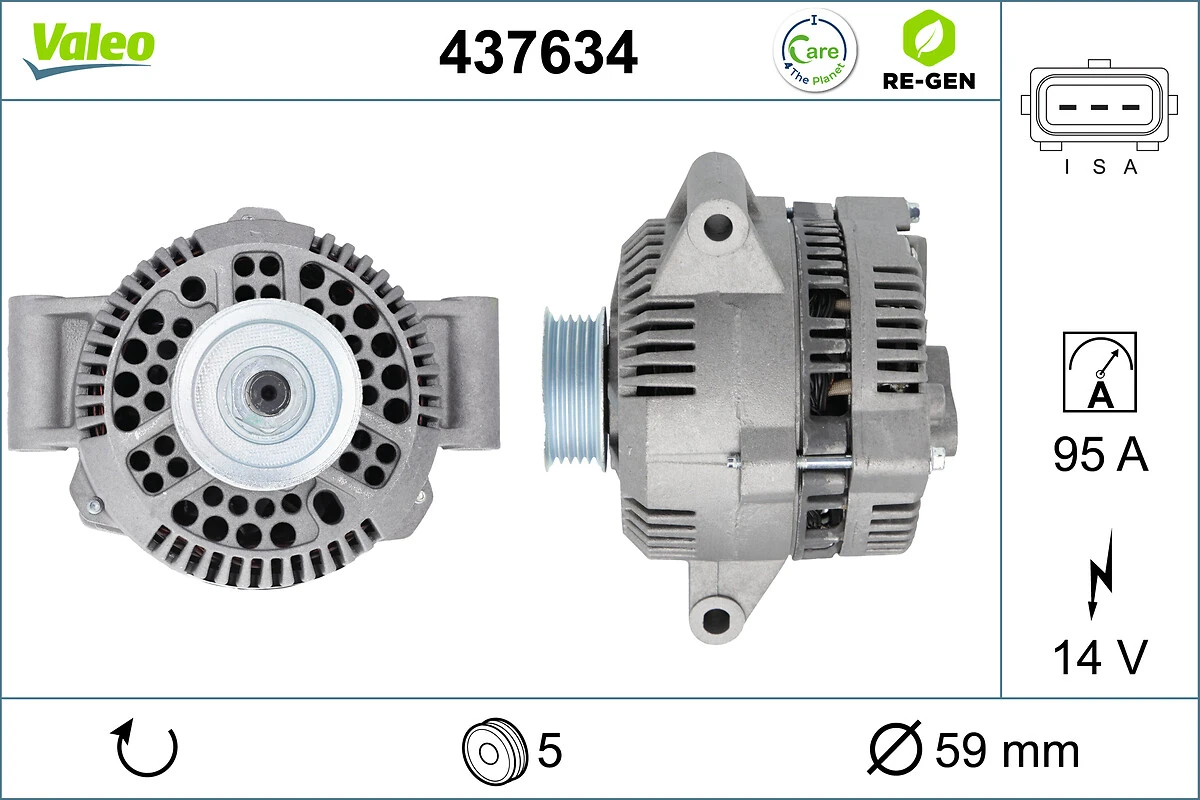 VALEO 437634 Alternator