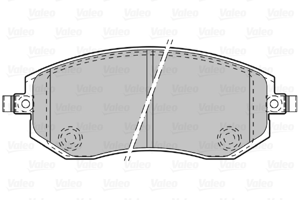 Brake Pad Set, disc brake 598853