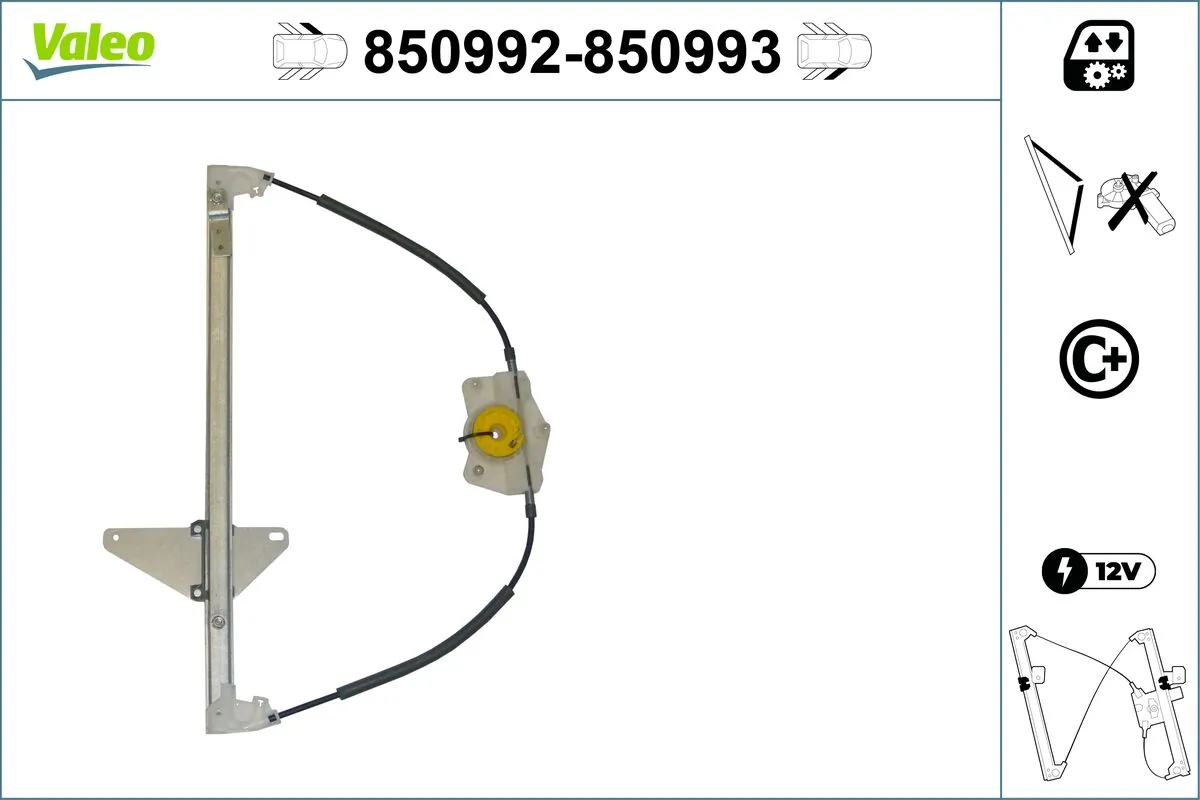 VALEO 850992 Window Regulator