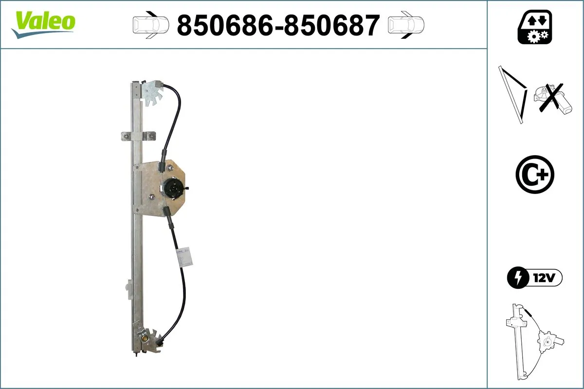 Window Regulator 850686