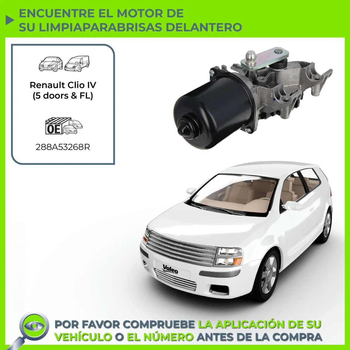 VALEO 582756 Wiper Motor
