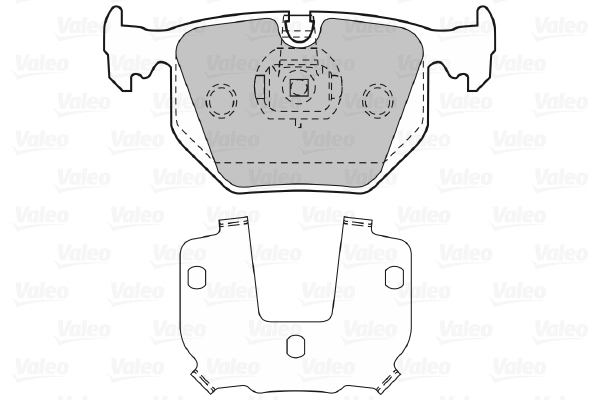 Brake Pad Set, disc brake 598580