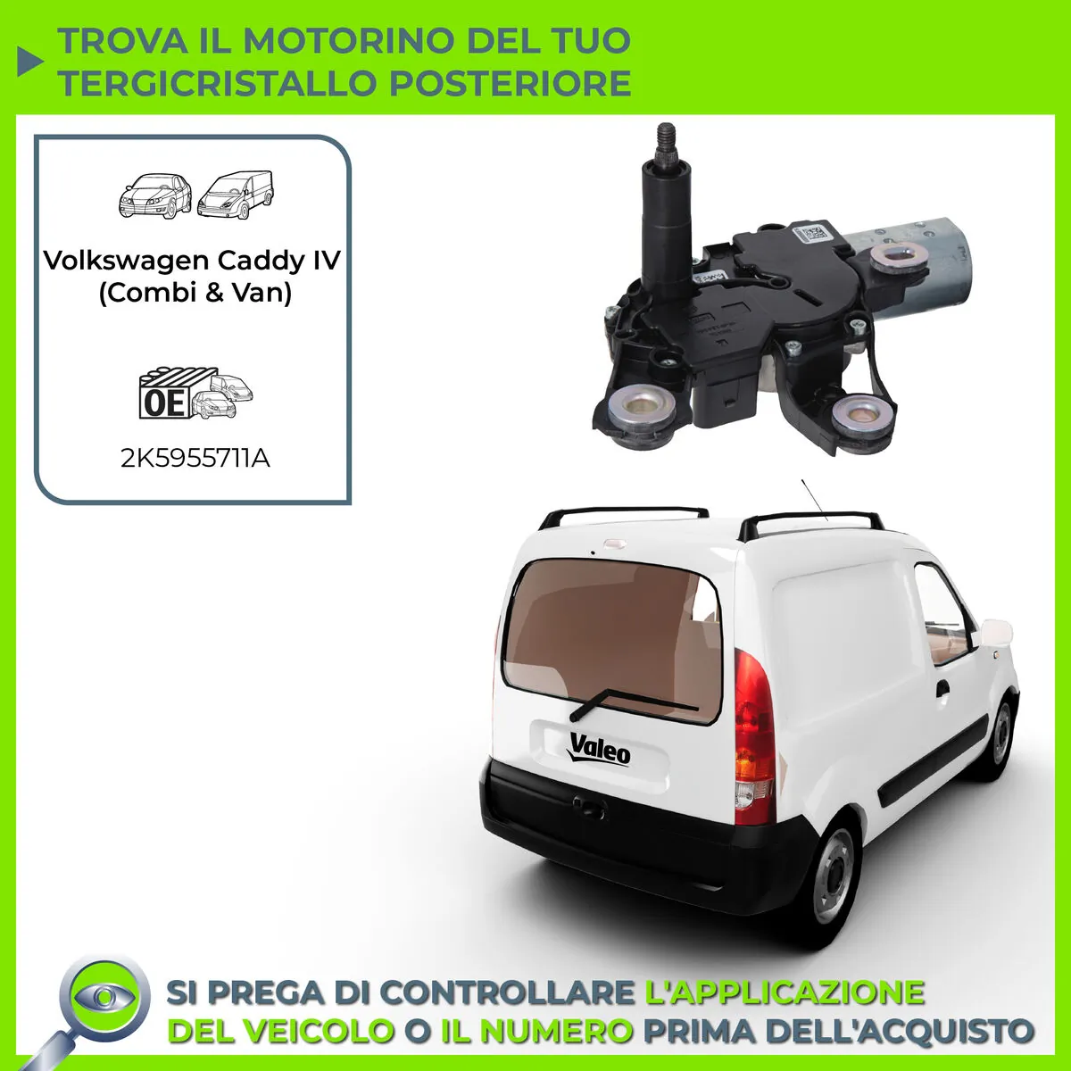 VALEO 582687 Wiper Motor
