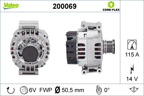 VALEO 200069 Alternator