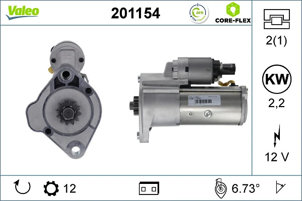 VALEO 201154 Starter