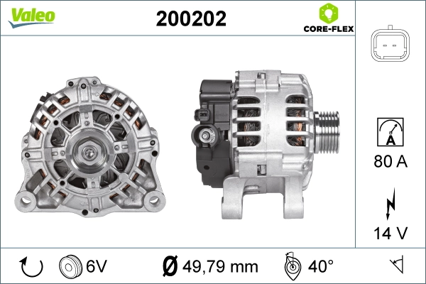 VALEO 200202 Alternator