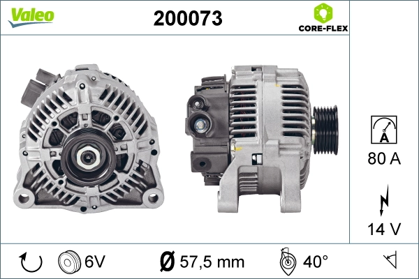 VALEO 200073 Alternator