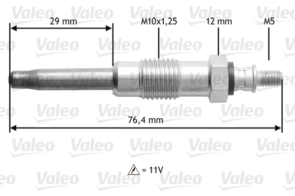 VALEO 345170 Glow Plug