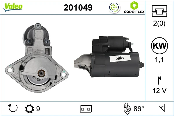 VALEO 201049 Starter