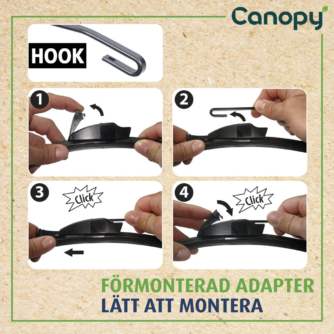 Wiper Blade CANOPY UPGRADE 583902