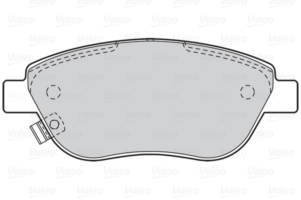 Brake Pad Set, disc brake FIRST 302069