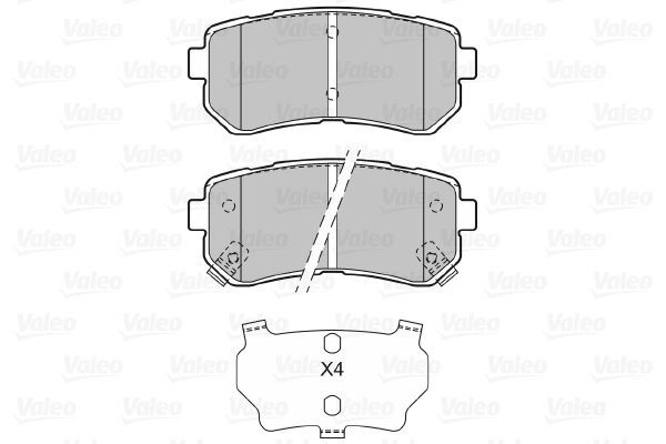 Brake Pad Set, disc brake 601135