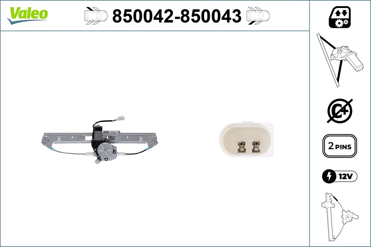 VALEO 850042 Window Regulator