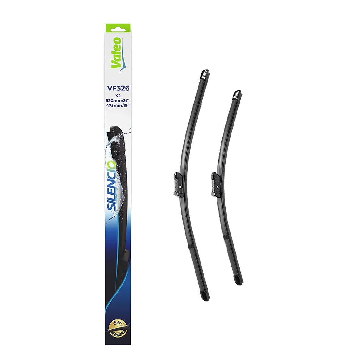 Wiper Blade SILENCIO FLAT BLADE SET 574382