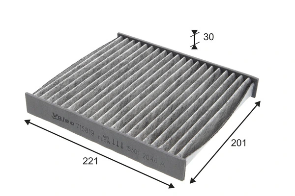 Filter, cabin air VALEO PROTECT 715819