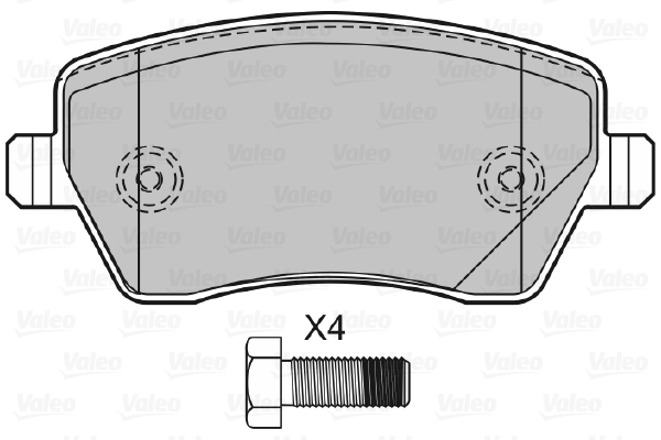 Brake Pad Set, disc brake 601641