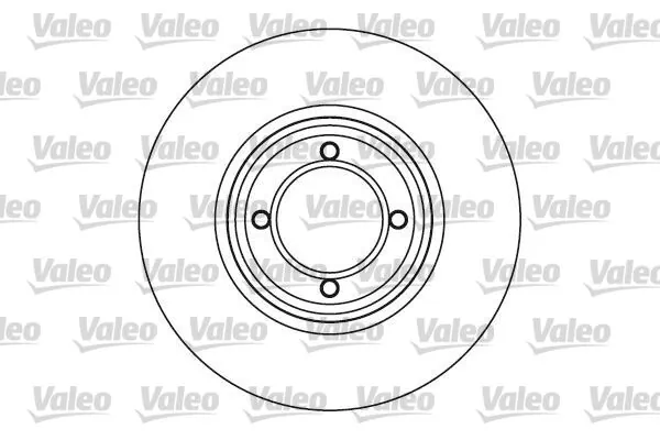 VALEO 186202 Brake Disc