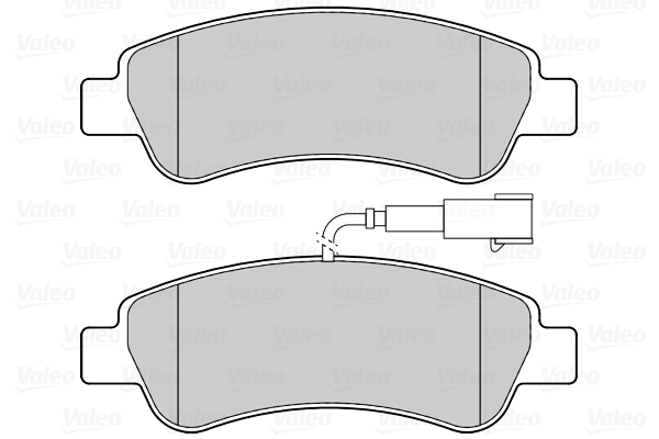 Brake Pad Set, disc brake FIRST 302223