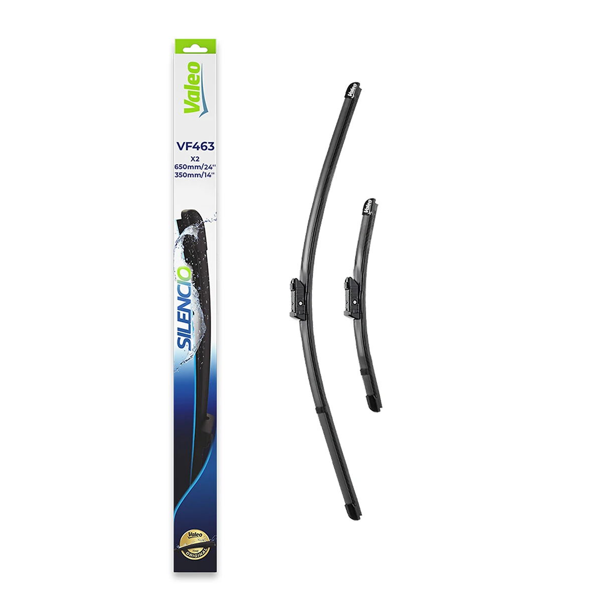 Wiper Blade SILENCIO FLAT BLADE SET 574663