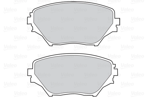 Brake Pad Set, disc brake FIRST 302033