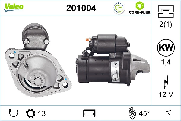 VALEO 201004 Starter