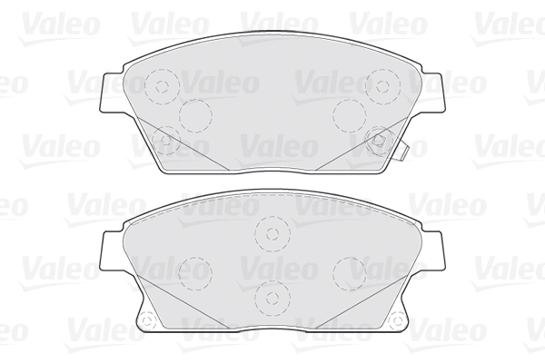 Brake Pad Set, disc brake FIRST 301070