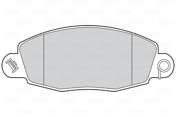 Brake Pad Set, disc brake FIRST 301547