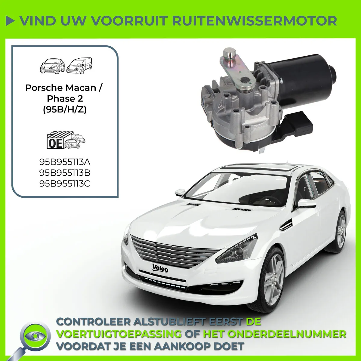 VALEO 582671 Wiper Motor