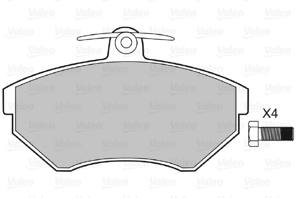 Brake Pad Set, disc brake 598330