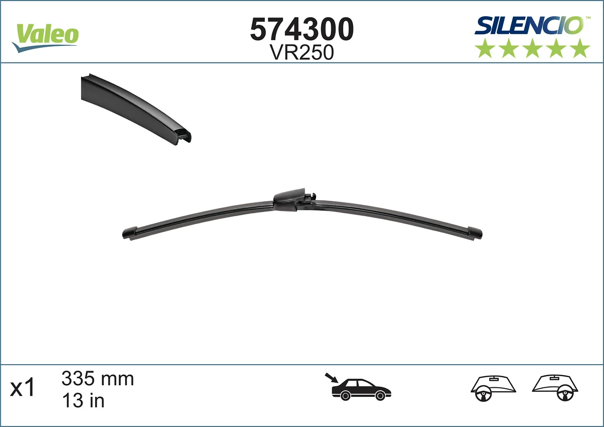 Wiper Blade SILENCIO REAR 574300