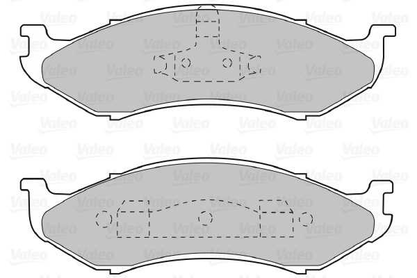 Brake Pad Set, disc brake 598491