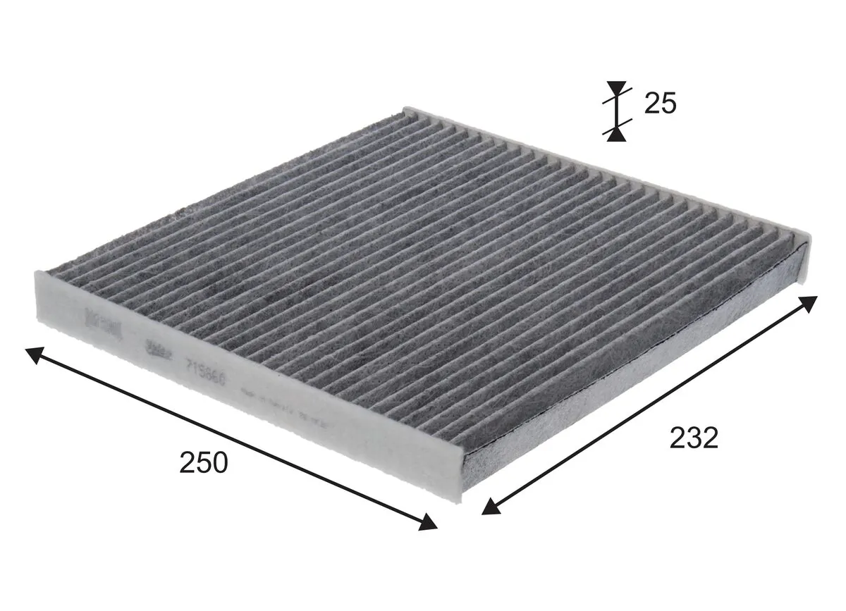 Filter, cabin air VALEO PROTECT 715860