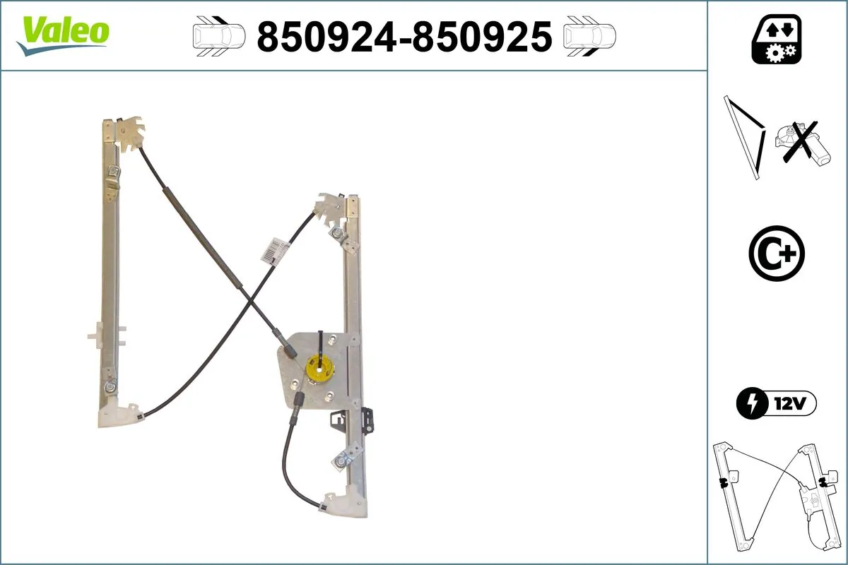 VALEO 850924 Window Regulator