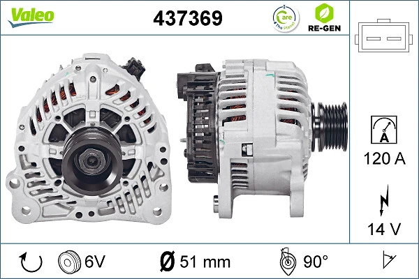 VALEO 437369 Alternator
