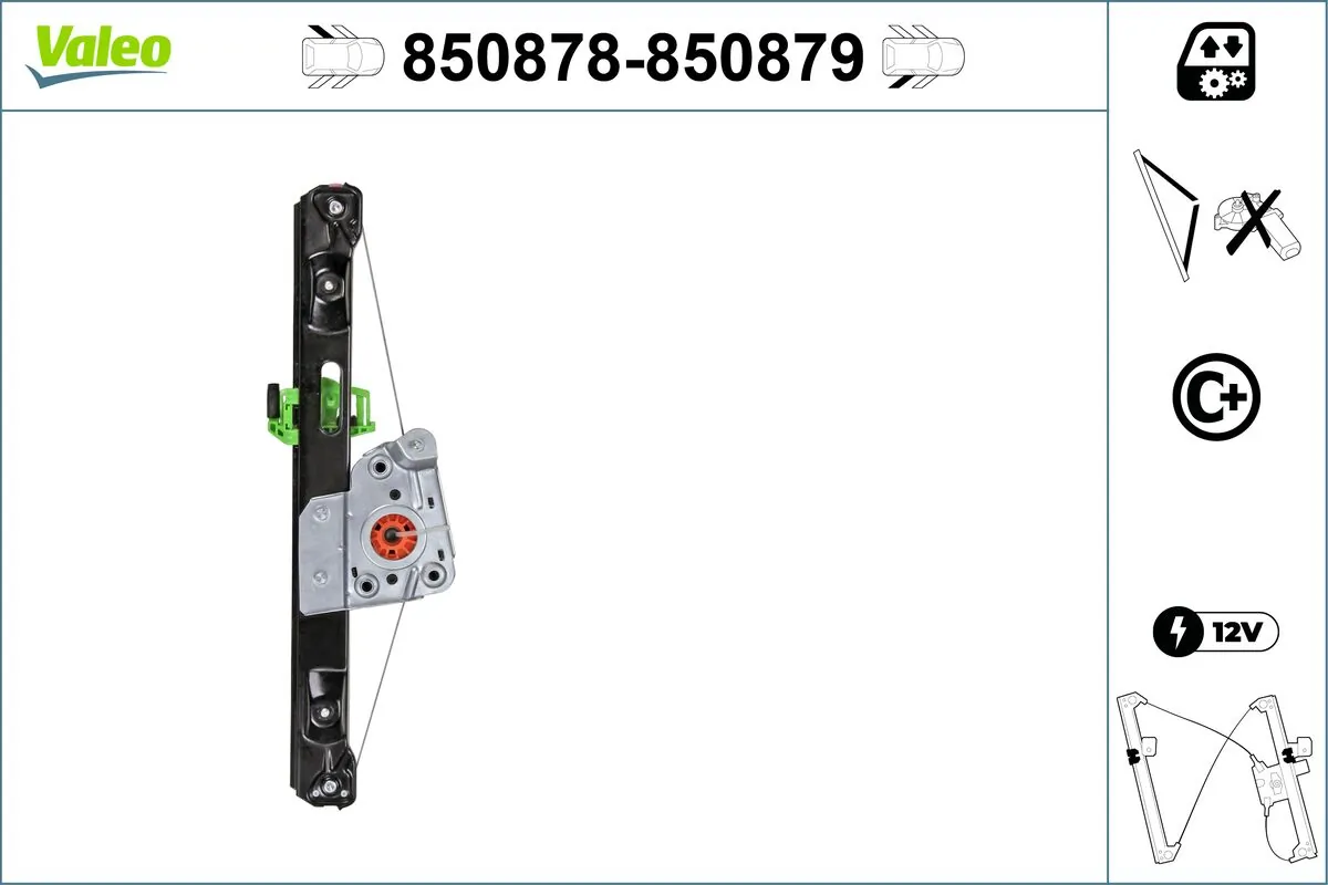VALEO 850878 Window Regulator